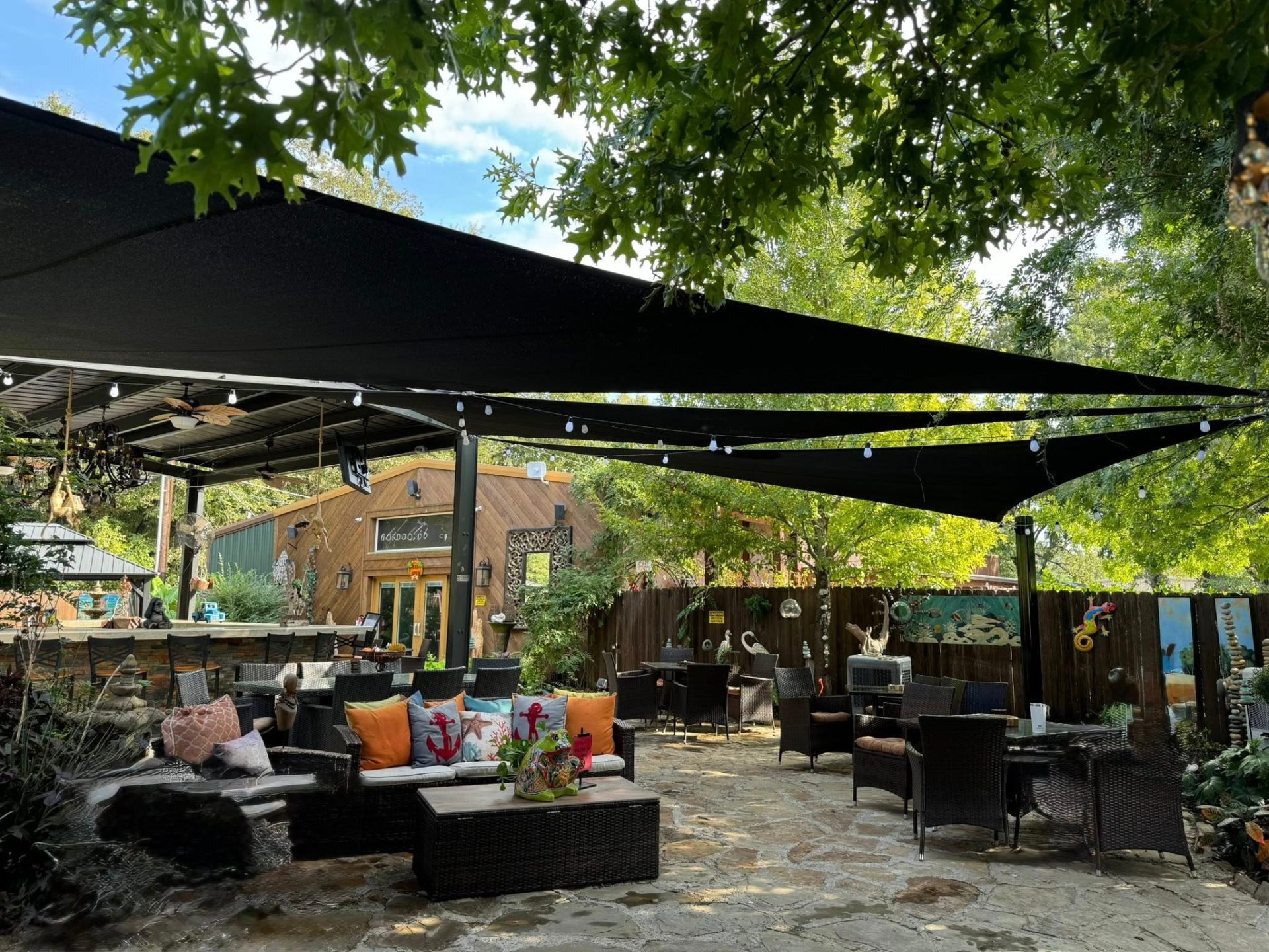 Patio with live music